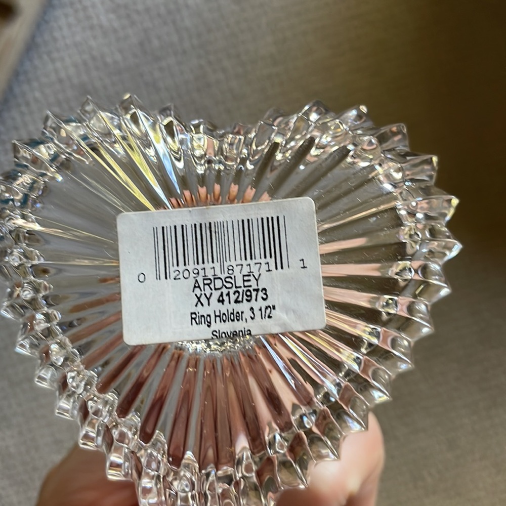 Crystal ring holder - Picture 3 of 4